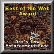 Rons Law Enforcement Award